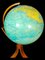 Globe Terrestre Vintage en Bois & Plastique 13