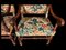Large 19th Century Armchairs, Set of 2 3