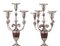 Silver Candlesticks, 19th Century, Set of 2 3