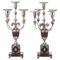 Silver Candlesticks, 19th Century, Set of 2 1