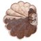 Muschelförmiges Waschbecken aus Marmor, Frühes 20. Jh. 1