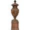 Vaso ornamentale con base in terracotta, inizio XX secolo, Immagine 4