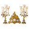 Clock and Candlesticks, French, 19th Century, Set of 3 5