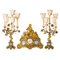 Clock and Candlesticks, French, 19th Century, Set of 3, Image 5