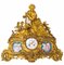 Orologio e candelieri, Francia, XIX secolo, set di 3, Immagine 4