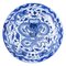 Plato grande de porcelana del siglo XIX, China, Imagen 1
