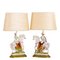19th Century Table Lights by Coronel Peard & Garibaldi for Staffordshire, Set of 2, Image 5