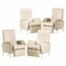 French Art Deco Chairs, Early 20th Century, Set of 4, Image 6