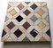 Floor in Polychrome Marble with Losange in White Carrara Marble, 1950, Set of 38 7