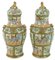 Qing Dynasty Cantónese Famille Rose Porcelain Jars, China, 19th Century, Set of 2, Image 6