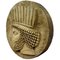 Bas-Relief Rond en Pierre de Persepoli Perse, Fin du 19ème Siècle 2