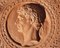 Rundes Terrakotta-Relief von Julius Caesar, Anfang des 20. Jahrhunderts 3