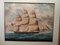 Ships, Watercolors, 1900, Framed, Set of 2 6