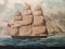 Ships, Watercolors, 1900, Framed, Set of 2 10