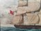 Ships, Watercolors, 1900, Framed, Set of 2 9