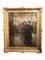 H Heyligers, Scena impressionista con donne in strada, 1915, Dipinto ad acrilico, Incorniciato, Immagine 3