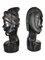 African Artist, Sculptures, 1950, Ebony, Set of 2 7