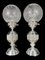 Filigree Lamps in Sterling Silver, 1950s, Set of 2 2