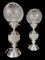 Filigree Lamps in Sterling Silver, 1950s, Set of 2 10