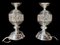 Filigrane Lampen aus Sterling Silber, 1950er, 2er Set 5