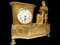 19th Century Empire Bronze Clock, Image 4