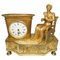 Reloj Imperio de bronce del siglo XIX, Imagen 1