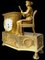 19th Century Empire Bronze Clock 5