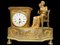 Reloj Imperio de bronce del siglo XIX, Imagen 10