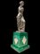 Sculpture de Vénus, 20ème Siècle, Argent sur Socle en Malachite 6