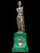 Sculpture of Venus, 20th Century, Silver on Malachite Base, Image 11