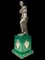 Sculpture de Vénus, 20ème Siècle, Argent sur Socle en Malachite 3