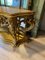 Antique French Mirror and Console Table with Italian Marble Top, Set of 2 18