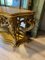 Antique French Mirror and Console Table with Italian Marble Top, Set of 2, Image 18