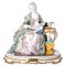 20th Century Tiche Porcelain Madame Pompadour 1