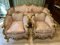 Mesa, sillones y sofá franceses, finales del siglo XIX. Juego de 4, Imagen 8