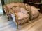 French Sofa, Armchairs and Table, Late 19th Century, Set of 4 7