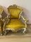 French Sofa, Armchairs and Table, Late 19th Century, Set of 4, Image 15