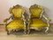 French Sofa, Armchairs and Table, Late 19th Century, Set of 4, Image 19