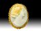 20th Century Oval Pendant in Yellow Gold Cameo in 18k, 1920s, Image 5