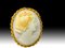 20th Century Oval Pendant in Yellow Gold Cameo in 18k, 1920s, Image 3