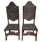 18th Century Portuguese High-Backed Chairs, Set of 2 8