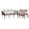 19th Century Regency Sofa and Chairs in Rosewood Wood, Set of 6 1