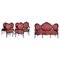 19th Century Portuguese Sofa, Armchairs and Chairs, Set of 6 5