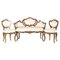 19th Century French Sofa and Louis XV Chairs, Set of 3 6