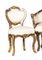 19th Century French Sofa and Louis XV Chairs, Set of 3, Image 5