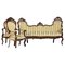 19th Century Set Sofa and Two Armchairs, Set of 3, Image 1