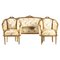 20th Century French Sofa and Armchairs, Set of 3 1