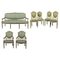 19th Century Sicilian Living Room Set, Italy, Set of 5 5