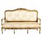 18th Century French Gilded Wood Sofa, Image 1