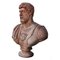20th Century Empire Terracotta Bust of Publio Elio Adriano Emperor 3